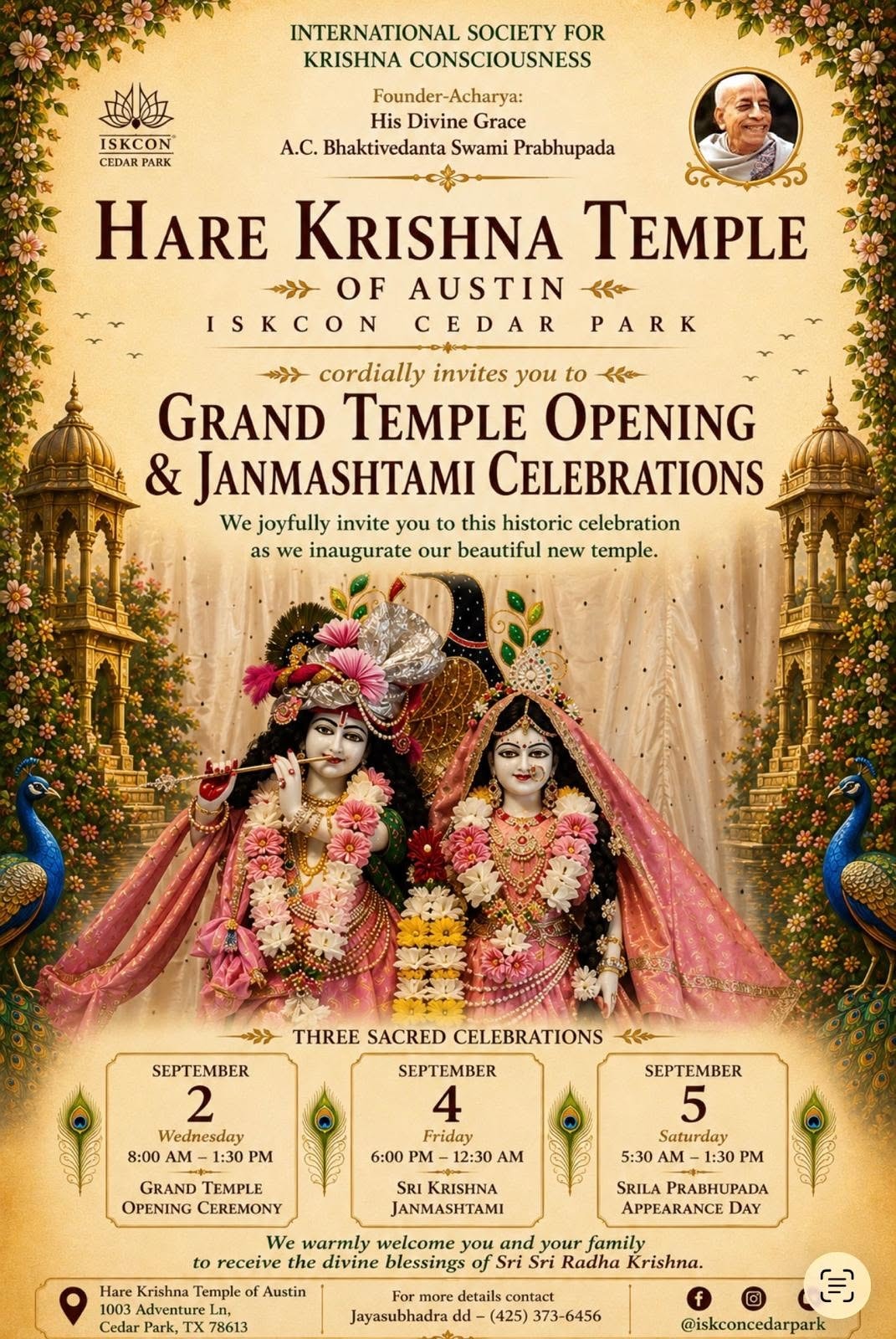 Grand Opening event poster