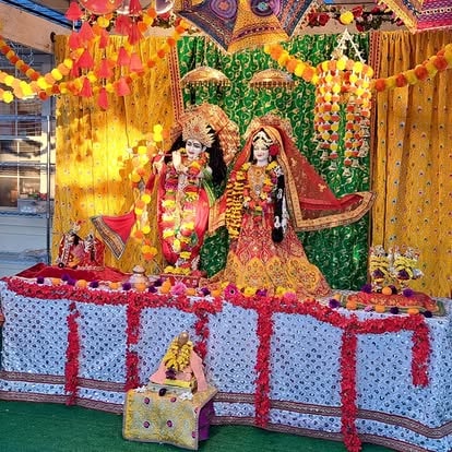 Vaishnava festival gathering at ISKCON Cedar Park