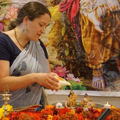 Festival gathering at ISKCON Cedar Park