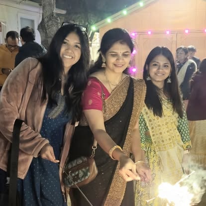 Devotees at community gathering at ISKCON Cedar Park