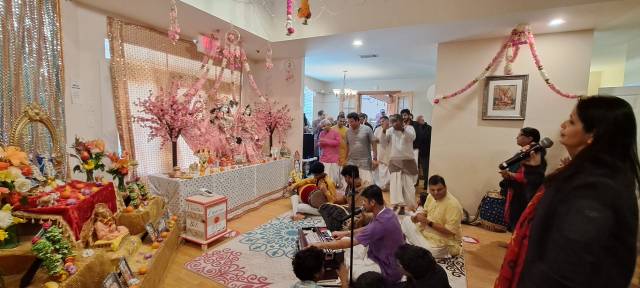 Vaishnava festival celebration