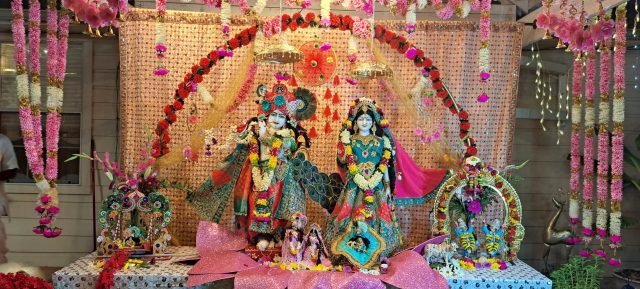 Sri Radha Krishna and Sri Gaura Nitai deities